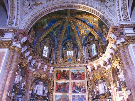 Decker der Kathedrale in Valencia 